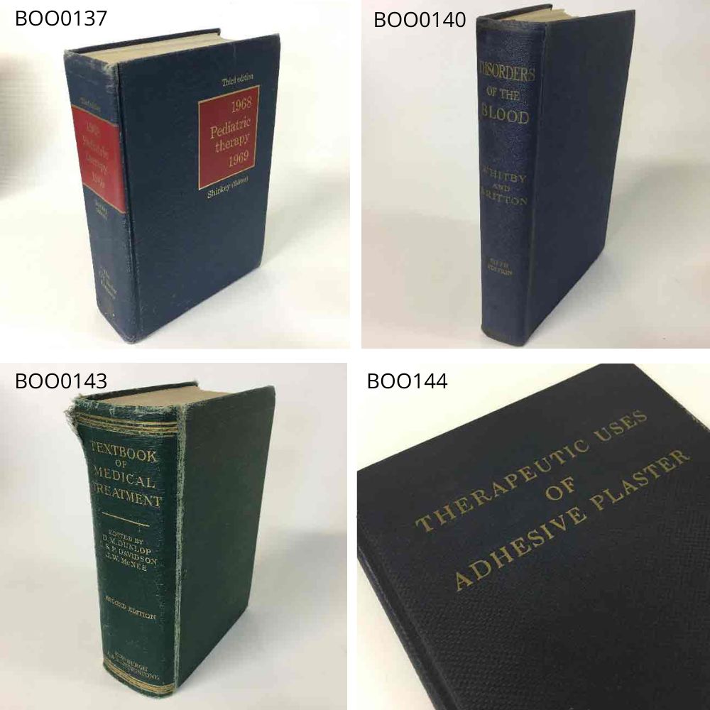 BOOK, Medical Texts Assorted